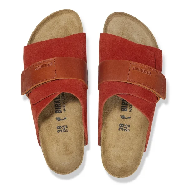 Kyoto Nubuck-Suede Leather Rust Brown - Image 5