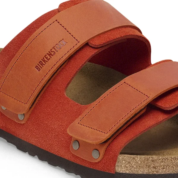 Uji Nubuck-Suede Leather Rust Brown - Image 6