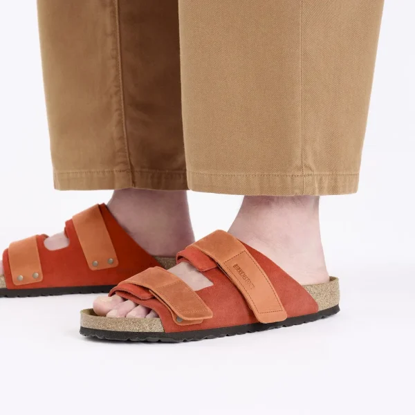 Uji Nubuck-Suede Leather Rust Brown - Image 7