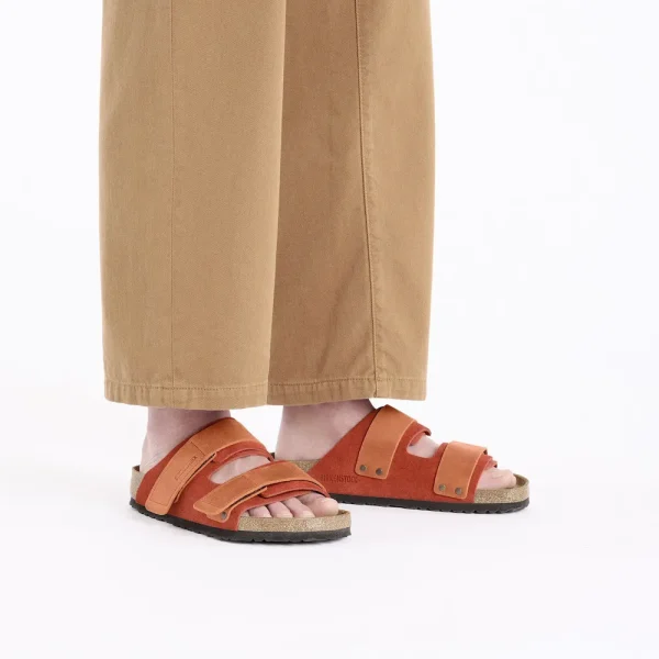 Uji Nubuck-Suede Leather Rust Brown - Image 8