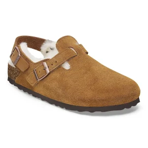 Tokio Shearling Suede Leather-Shearling Mink