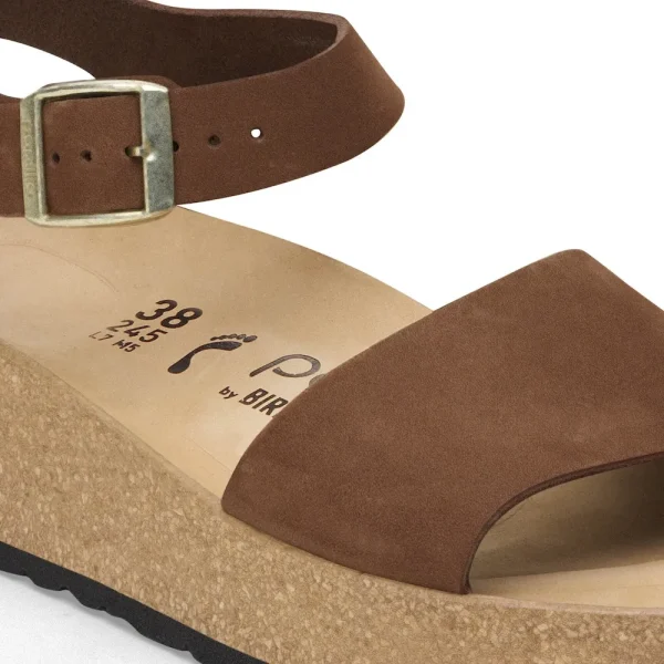 Glenda Nubuck Leather Dark Tea - Image 8