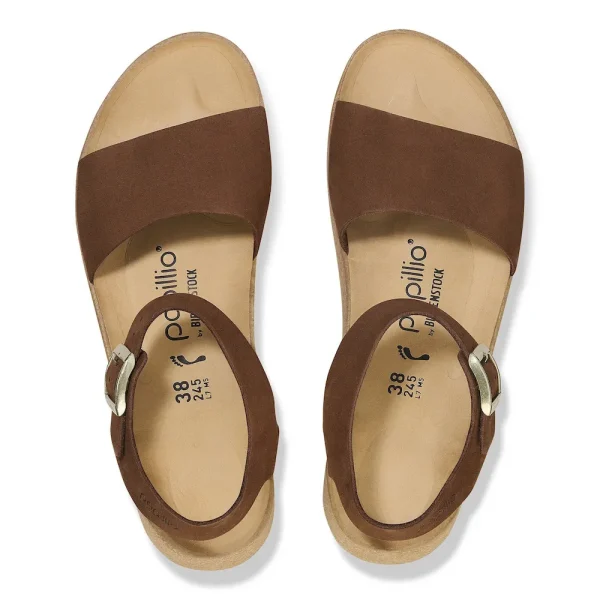Glenda Nubuck Leather Dark Tea - Image 5