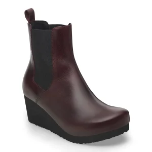 Ebba Slip On Leather Zinfandel
