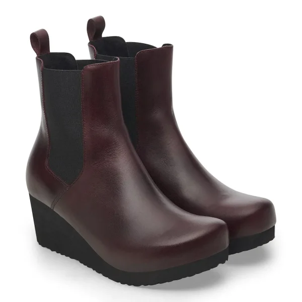 Ebba Slip On Leather Zinfandel - Image 6