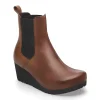 Ebba Slip On Leather Black/Cognac