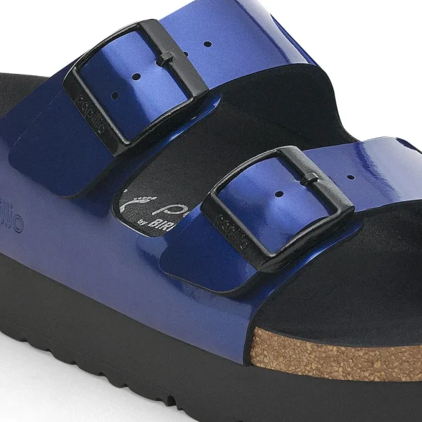 Arizona Flex Platform Birko-Flor Patent Steel Dark Blue - Image 8