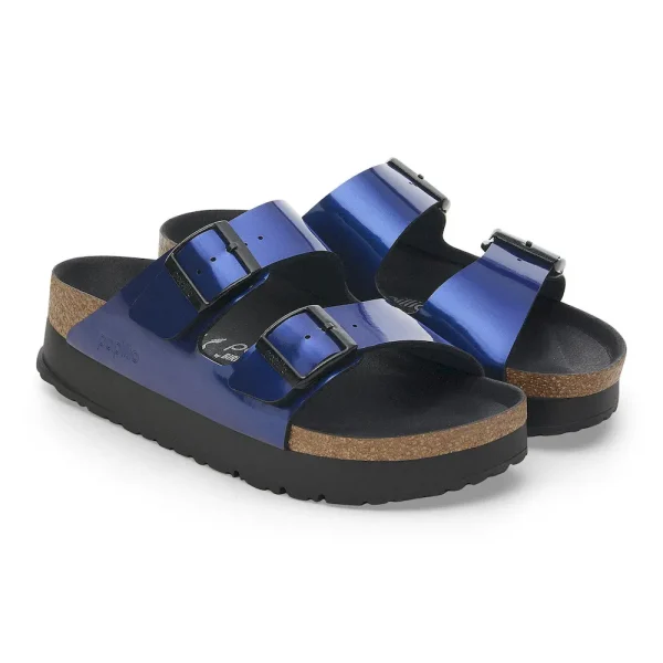 Arizona Flex Platform Birko-Flor Patent Steel Dark Blue - Image 6