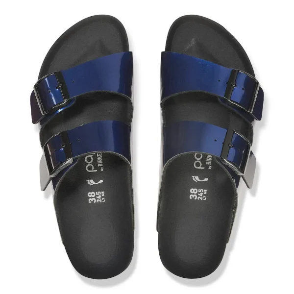 Arizona Flex Platform Birko-Flor Patent Steel Dark Blue - Image 5