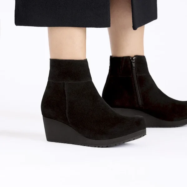 Ebba Suede Leather Black/Black - Image 3