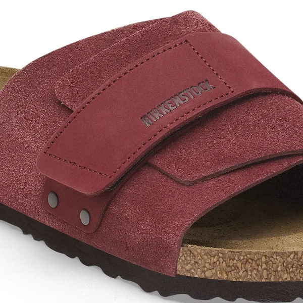 Kyoto Nubuck-Suede Leather Zinfandel - Image 6