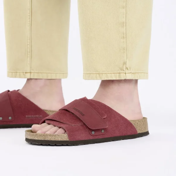 Kyoto Nubuck-Suede Leather Zinfandel - Image 7