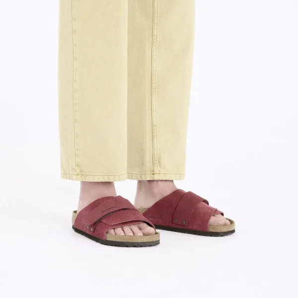Kyoto Nubuck-Suede Leather Zinfandel - Image 8