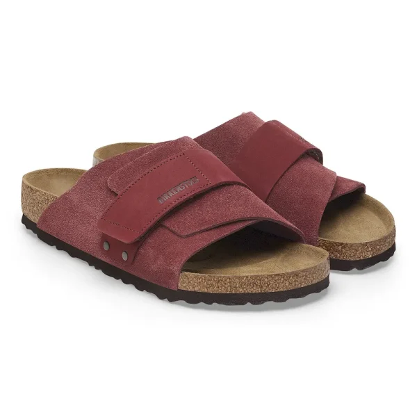Kyoto Nubuck-Suede Leather Zinfandel - Image 4