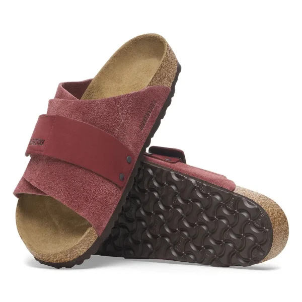 Kyoto Nubuck-Suede Leather Zinfandel - Image 2