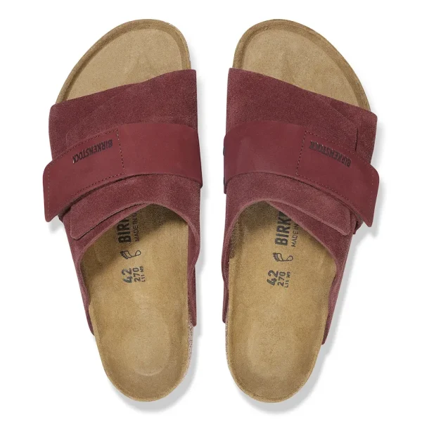 Kyoto Nubuck-Suede Leather Zinfandel - Image 3