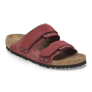 Uji Nubuck-Suede Leather Zinfandel
