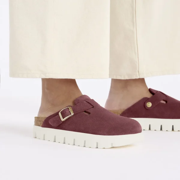 Boston Chunky Suede Leather Berry Crush - Image 3