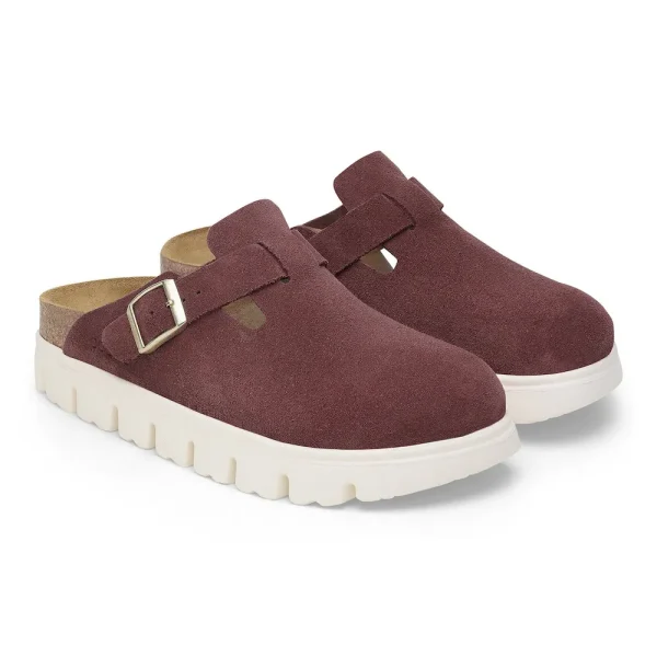 Boston Chunky Suede Leather Berry Crush - Image 6