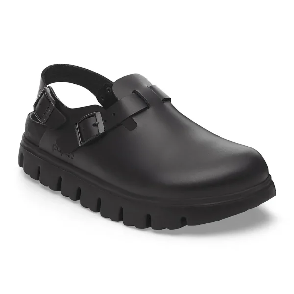 Tokio Chunky Leather Black
