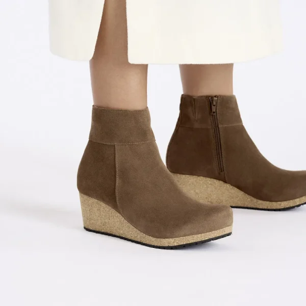 Ebba Suede Leather Dark Tea - Image 3