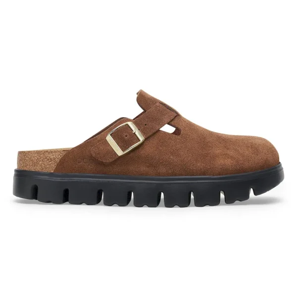 Boston Chunky Suede Leather Dark Tea/ Black - Image 7