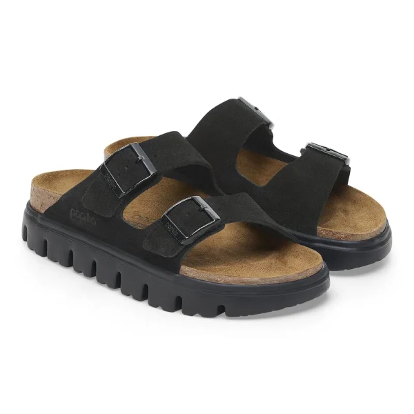 Arizona Chunky Suede Leather Black/Black - Image 6