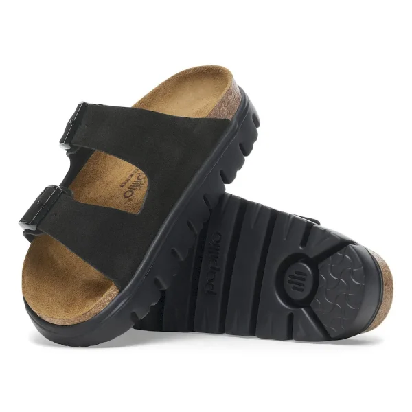 Arizona Chunky Suede Leather Black/Black - Image 4