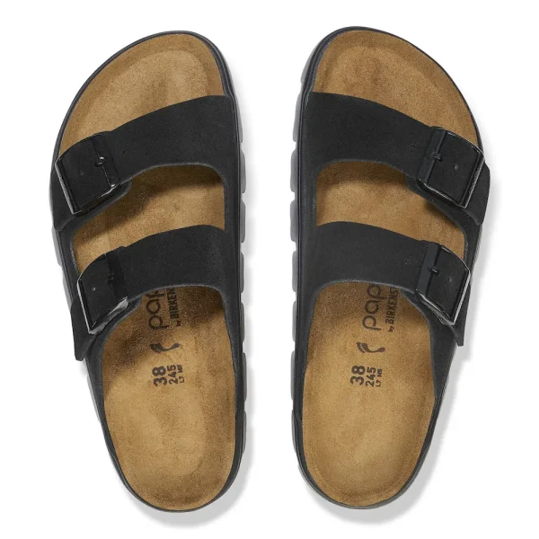 Arizona Chunky Suede Leather Black/Black - Image 5