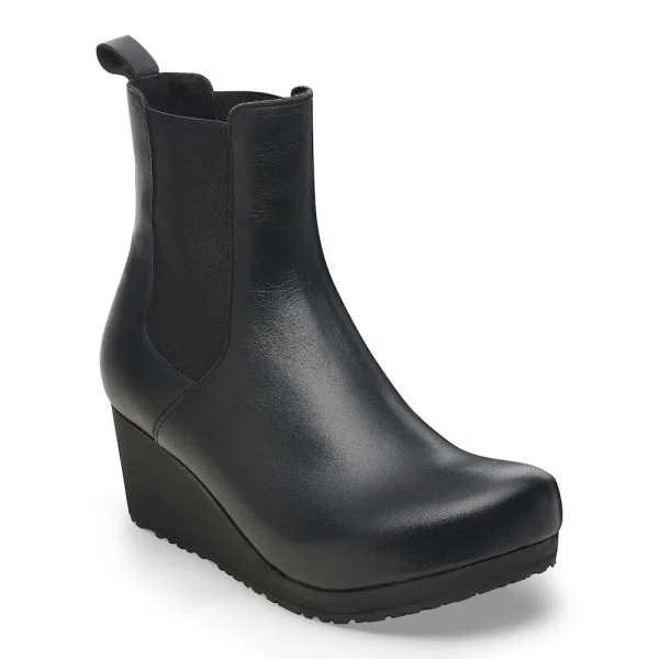Ebba Slip On Leather Black/Black
