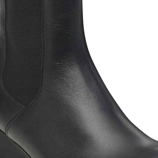 Ebba Slip On Leather Black/Black - Image 8