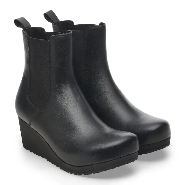 Ebba Slip On Leather Black/Black - Image 6