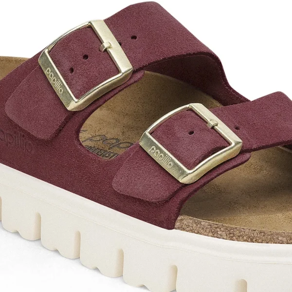Arizona Chunky Suede Leather Berry Crush - Image 8
