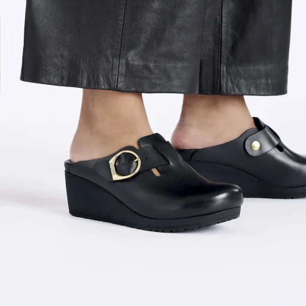 Fanny Ring-Buckle Leather Black/Black - Image 3