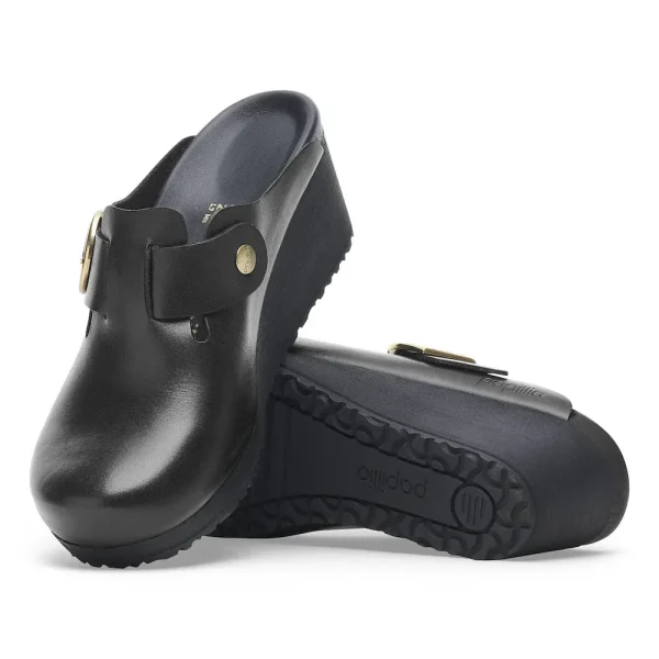 Fanny Ring-Buckle Leather Black/Black - Image 4