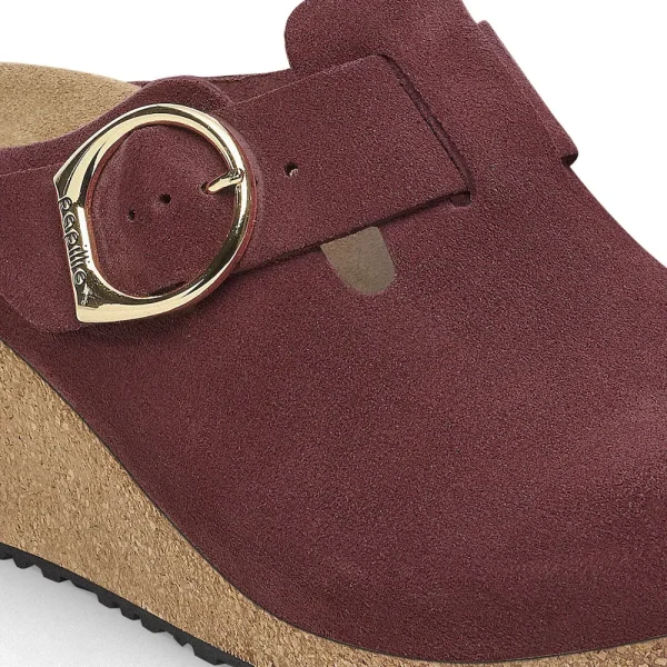 Fanny Ring-Buckle Suede Leather Berry Crush - Image 8