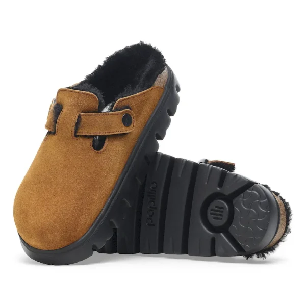 Boston Chunky Shearling Suede Leather-Shearling Mink - Image 4