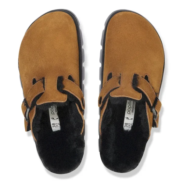 Boston Chunky Shearling Suede Leather-Shearling Mink - Image 5