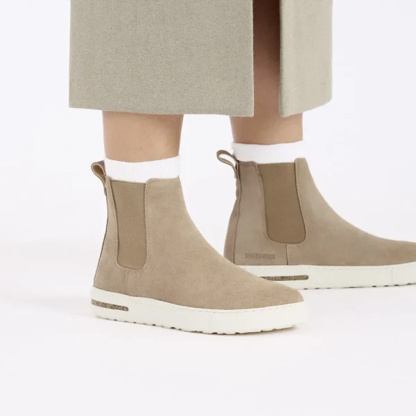 Bend Chelsea Suede Leather Taupe - Image 3