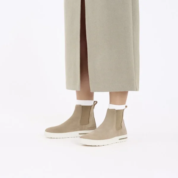 Bend Chelsea Suede Leather Taupe - Image 2