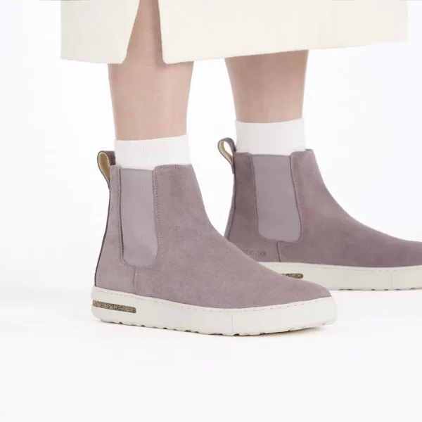 Bend Chelsea Suede Leather Faded Purple - Image 3
