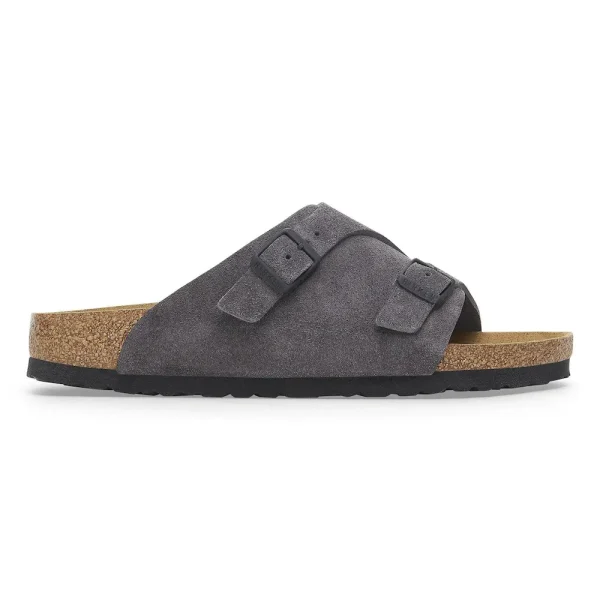 Zürich Suede Leather Velvet Grey - Image 7
