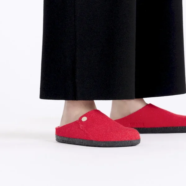 Zermatt Shearling Wool Felt Active Red - Image 3