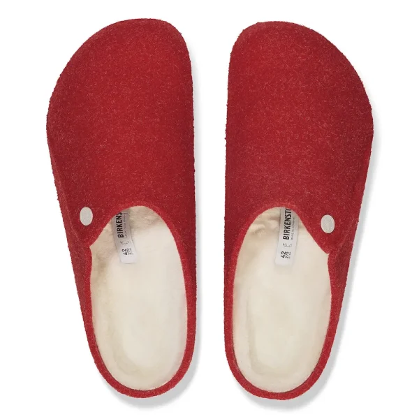 Zermatt Shearling Wool Felt Active Red - Image 5