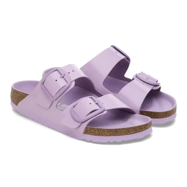 Arizona Big Buckle Natural Leather Patent High-Shine Crocus Tonal Buckle - Image 6