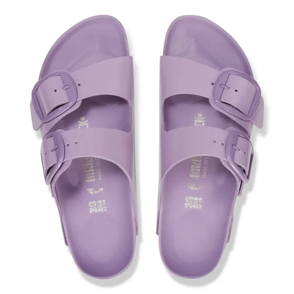 Arizona Big Buckle Natural Leather Patent High-Shine Crocus Tonal Buckle - Image 5