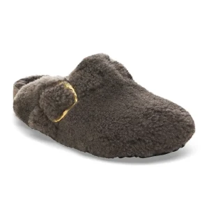 Boston Big Buckle Shearling Concrete Gray