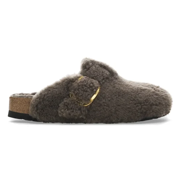 Boston Big Buckle Shearling Concrete Gray - Image 7