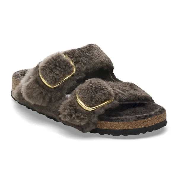 Arizona Big Buckle Shearling Concrete Gray