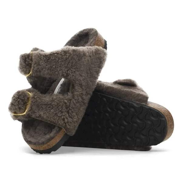 Arizona Big Buckle Shearling Concrete Gray - Image 4